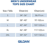 Gildan - Camisetas de cuello en V para hombre