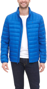 Tommy Hilfiger campera de plumas plegable para hombre