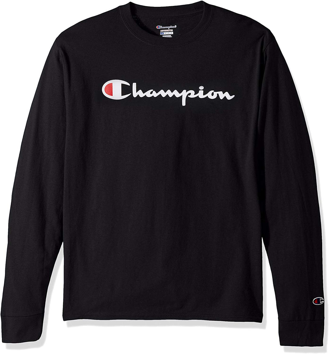 Camiseta Champion LIFE de manga larga, de algodón, para hombre