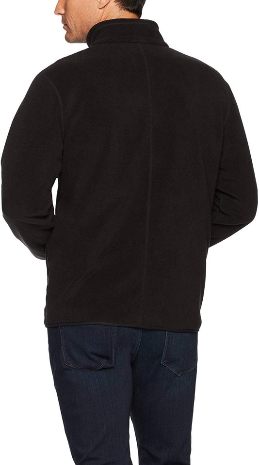 Amazon Essentials - Chaqueta de forro polar con cremallera completa para hombre