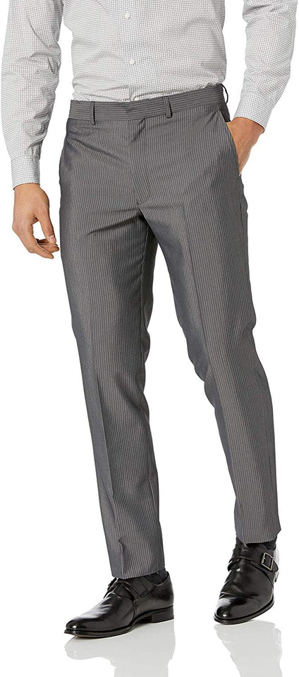 Kenneth Cole Unlisted Traje de hombre con dobladillo y 2 botones