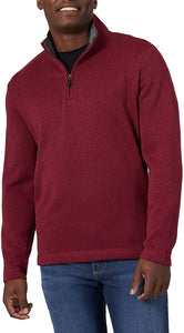 Wrangler Authentics - Sudadera para hombre (forro polar, cierre de cremallera)