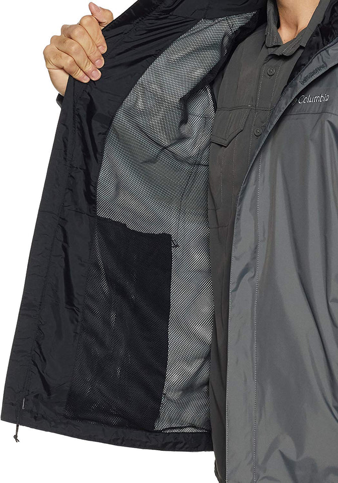 Columbia Men's Watertight II Front-Zip Hooded Rain Jacket