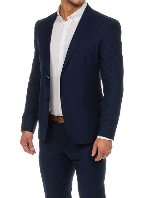 Bolf Traje para hombre azul tinta